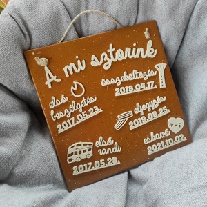 Szerelemsztori � Ez a Ti történetetek - otthon & életmód - dekoráció - kép & falikép - táblakép - Meska.hu