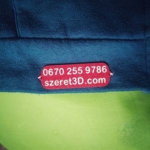 Telefonszámos felvarró, Otthon & Életmód, Kisállatoknak, Kutyáknak, Kutya biléta, Mindenmás, MESKA