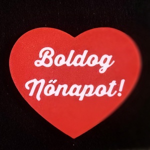 Nőnapi hűtőmágnes � többféle változatban - otthon & életmód - konyhafelszerelés, tálalás - konyhai dekoráció - hűtőmágnes - Meska.hu