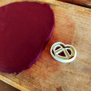 Perec alakú kiszúró - otthon & életmód - konyhafelszerelés, tálalás - sütés, főzés - sütikiszúró - Meska.hu