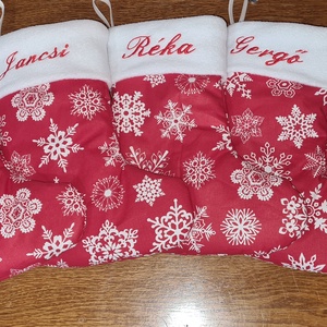 Mikuláscsizma  - karácsony - mikulás - mikulás zsák - Meska.hu