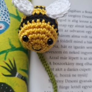 Méhecskés könyvjelző - könyv & zene - könyvjelző - Meska.hu