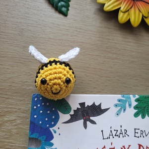 Méhecskés könyvjelző - könyv & zene - könyvjelző - Meska.hu