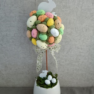 Húsvéti tojásfa asztaldísz, asztali dekoráció  - otthon & életmód - dekoráció - asztal és polc dekoráció - asztaldísz - Meska.hu