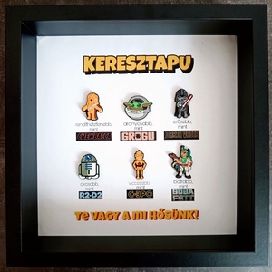 Star Wars szuperhős kép - keresztapu - Meska.hu