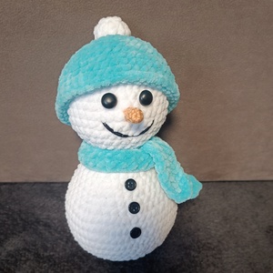 Horgolt hóember  - Meska.hu