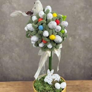 Húsvéti tojásfa asztaldísz, asztali dekoráció  - otthon & életmód - dekoráció - asztal és polc dekoráció - asztaldísz - Meska.hu