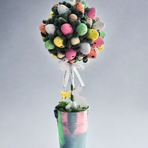 Húsvéti tojásfa asztaldísz, asztali dekoráció  - otthon & életmód - dekoráció - asztal és polc dekoráció - asztaldísz - Meska.hu