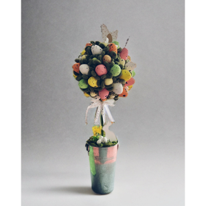 Húsvéti tojásfa asztaldísz, asztali dekoráció  - otthon & életmód - dekoráció - asztal és polc dekoráció - asztaldísz - Meska.hu