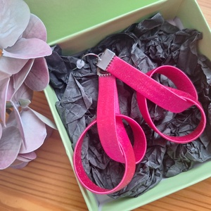 Kararácsonyi Ajándéknak kiváló nagy pink fülbevaló, Ékszer, Fülbevaló, Lógó fülbevaló, Ékszerkészítés, MESKA