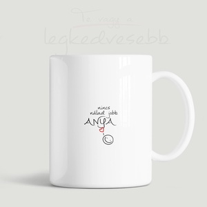 Kedves szerethető anyukás bögre, ajándék anyának, Otthon & Életmód, Konyhafelszerelés, tálalás, Tálalás, Bögre & Csésze, Mindenmás, Fotó, grafika, rajz, illusztráció, MESKA