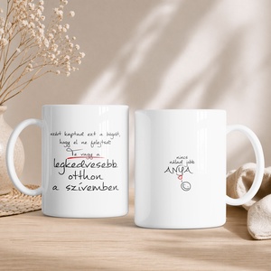 Anyukás bögre, ajándék anyának - otthon & életmód - konyhafelszerelés, tálalás - tálalás - bögre & csésze - Meska.hu
