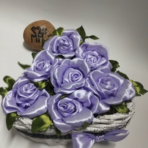 SzeviMaMa rózsabox (1.variáció) - otthon & életmód - dekoráció - asztal és polc dekoráció - asztaldísz - Meska.hu