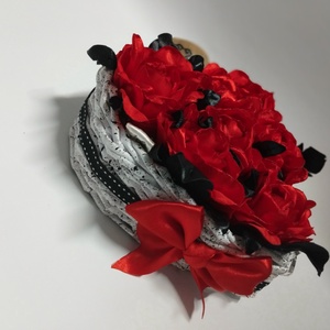 SzeviMaMa rózsabox (3.variáció) - otthon & életmód - dekoráció - asztal és polc dekoráció - asztaldísz - Meska.hu