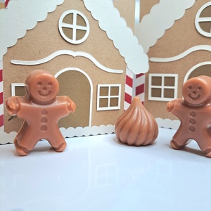 Gingerbread mézeskalács illatú szója illatviasz díszdobozban 120g - otthon & életmód - gyertya, illat, aroma - illatviasz - Meska.hu