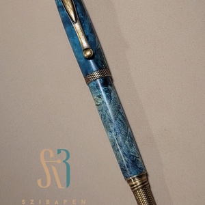 Egyedi rollerball. Stabilizált nyírfából. - otthon & életmód - papír, írószer - ceruza & toll - Meska.hu