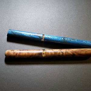 Egyedi rollerball. Stabilizált dió gyökérből. - otthon & életmód - papír, írószer - ceruza & toll - Meska.hu