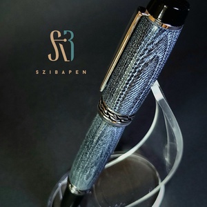 Egyedi rollerball. Farmer micarta anyagból. Toll. - otthon & életmód - papír, írószer - ceruza & toll - Meska.hu