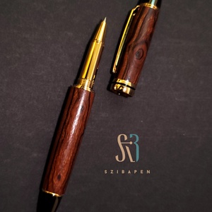 Egyedi rollerball . Afrikai  vasfával. - otthon & életmód - papír, írószer - ceruza & toll - Meska.hu