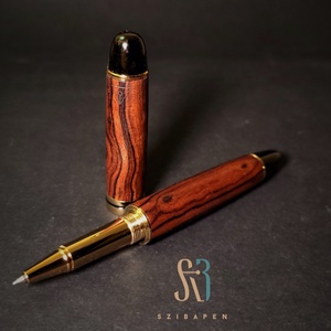 Egyedi rollerball . Afrikai  vasfával. - otthon & életmód - papír, írószer - ceruza & toll - Meska.hu