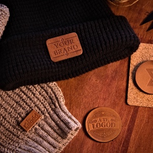 Egyedi Logós Bőr Címkék, Kellékek & szerszámok, Szerszámok, eszközök, Kiegészítők, Bőrművesség, MESKA