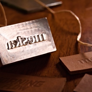 Egyedi Bőrbélyegző Szerszám - kellékek & szerszámok - szerszámok, eszközök - eszköz bőrművességhez - Meska.hu