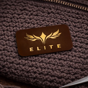 Egyedi Aranyozott Logós Bőr Címkék - kellékek & szerszámok - szerszámok, eszközök - kiegészítők - Meska.hu