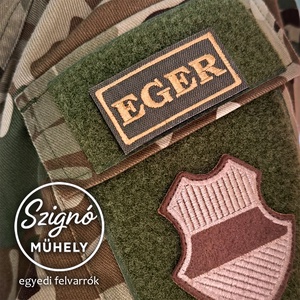 Egyedi Hímzett Katonai Felvarró - művészet - militária - ruházat, kiegészítő - Meska.hu