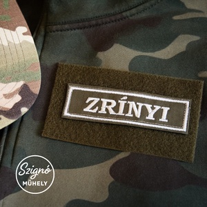 Egyedi Hímzett Katonai Felvarró - művészet - militária - ruházat, kiegészítő - Meska.hu