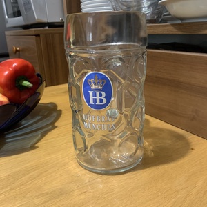HB Hofbrau München nagy méretű söröskancsó - Meska.hu