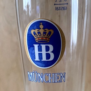 Eredeti Hofbr�u München (HB) talpas söröspohár � 0,2 l - otthon & életmód - konyhafelszerelés, tálalás - tálalás - sörös pohár és korsó - Meska.hu