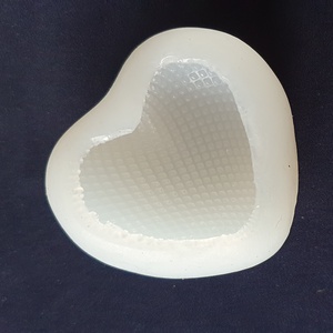 3D szív szilikon öntőforma, forma - Meska.hu