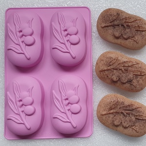 Oliva bogyós szilikon öntőforma, Kellékek & szerszámok, Vegyes alapanyag, Szilikon öntőforma, Szappankészítés, Mindenmás, MESKA