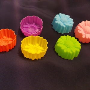 3D virág alakú szilikon öntőforma - kellékek & szerszámok - vegyes alapanyag - szilikon öntőforma - Meska.hu