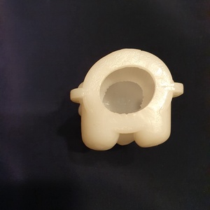 3D maci, medve alakú szilikon öntőforma - kellékek & szerszámok - vegyes alapanyag - szilikon öntőforma - Meska.hu