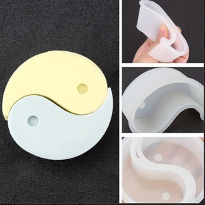 Yin-yang szilikon forma jin-jang - Meska.hu