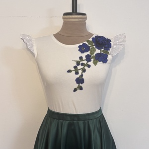 Zöld menyecskeruha - esküvő - ruha - menyecske ruha - Meska.hu