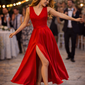 Piros csipkés menyecskeruha, Esküvő, Ruha, Menyecske ruha, Varrás, MESKA