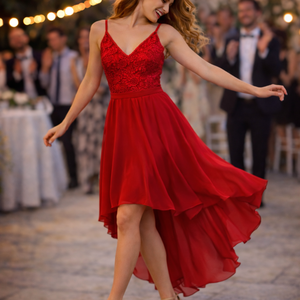 Piros csipkés menyecskeruha, Esküvő, Ruha, Menyecske ruha, Varrás, MESKA