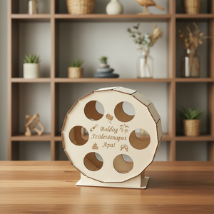 Fa Sörös hordó - karácsony - karácsonyi ajándékozás - karácsonyi ajándékcsomagolás - Meska.hu