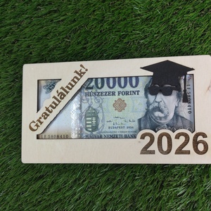 Vicces Ballagási Pénzátadó  20ezer Ft-hoz - otthon & életmód - papír, írószer - ajándékozás kellékei - pénzátadó doboz - Meska.hu