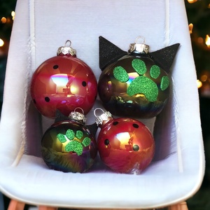 Miraculous  Katicabogár és Fekete Macska karácsonyi üveggömb  - karácsony - karácsonyi lakásdekoráció - karácsonyfadíszek - Meska.hu  Miraculous  Katicabogár és Fekete Macska karácsonyi üveggömb  - karácsony - karácsonyi lakásdekoráció - karácsonyfadíszek - Meska.hu