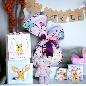 �Csomag pelenkatorta  - játék & sport - babalátogató ajándékcsomag - Meska.hu