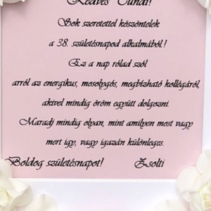 Születésnapi köszöntőbox - otthon & életmód - papír, írószer - ajándékozás kellékei - képeslap, üdvözlőlap - Meska.hu