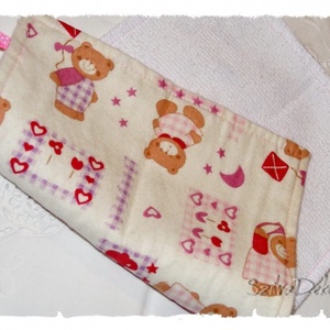 Böfi kendő textil pelenka helyett- macis -  - Meska.hu