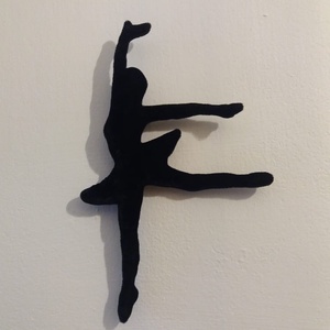 Balerina árnyék - otthon & életmód - dekoráció - fali és függő dekoráció - függődísz - Meska.hu