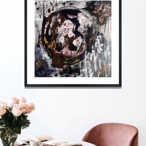 'Dead Roses' akrilfestmény - művészet - festmény - akril - Meska.hu