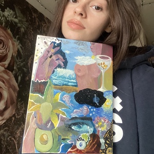 'Mind Blowing' olajfestmény - művészet - festmény - olajfestmény - Meska.hu