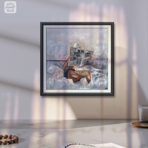 'Reggeli Rutin' olajfestmény - művészet - festmény - olajfestmény - Meska.hu