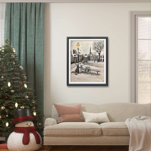 'Havazás' akrilfestmény - művészet - festmény - akril - Meska.hu